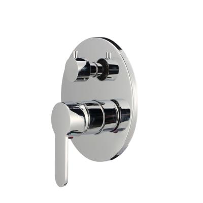 China Without Diverter Cheap Slide Bar Shower Mixer Concealed Bathroom Shower Valve 3 Way Shower Mixer Valve for sale