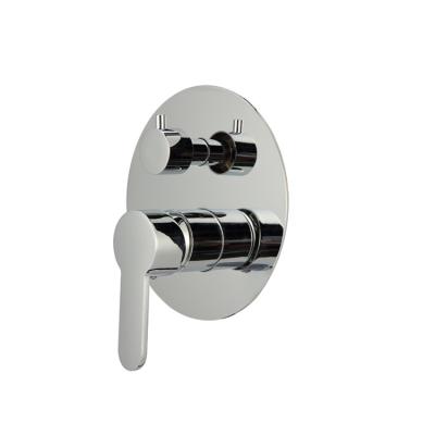 China Without Slide Bar 3 Function Concealed Bathroom Shower Valves Mixer Brass Shower Diverter Valve for sale