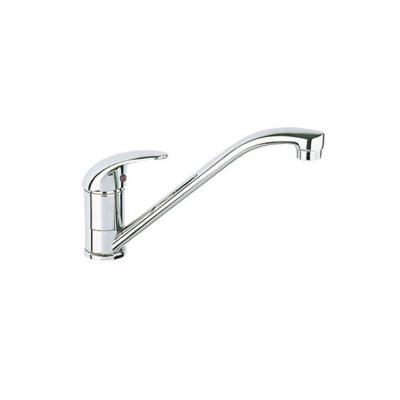 China Metered Faucets Wholesale Good Quality Deck Mount Kitchen Water Taps Single Handle Kitchen Faucets Mixer for sale