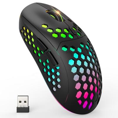 China Promotional Cheapest Mouse WM-08 USB Gaming Mouse WM-08 USB Wireless Gaming OEM RGB Light Gaming Mouse Desktop Laptop Computer Mouse for sale