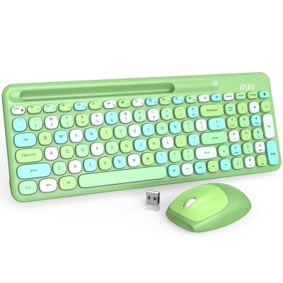 China Anti-drop Uhuru Computer Desktop PC Gaming Mouse Keyboard Set Responsive USB Keyboard and Mouse Combo for sale