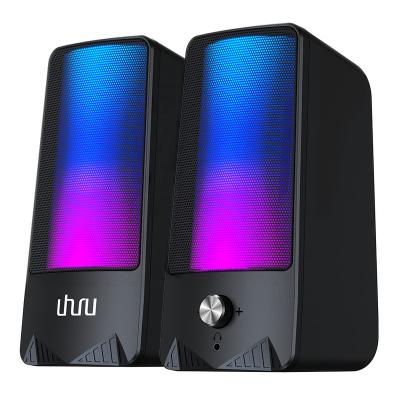 China Yes Uhuru Speakers Subwoofer Home System Party Portable Cable Sound Speaker Monitoring RGB Gaming Touch Control Speakers for sale