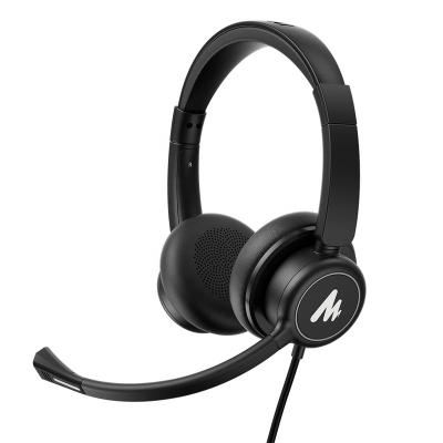 China Headband OEM Excellent Noise Canceling Call Center Headset USB Computer With Microphone Earphone PC Gaming Professional Stereo Headset for sale