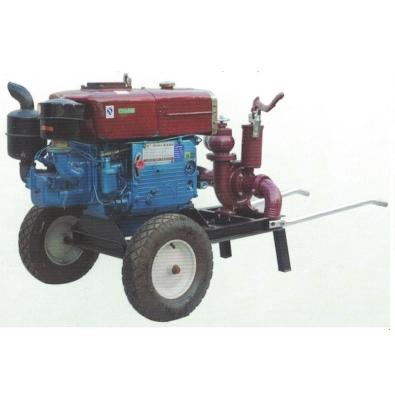 China Commercial Buildings Mobile Type Diesel Engine Mobile Water Pump Set With Different Capacity for sale