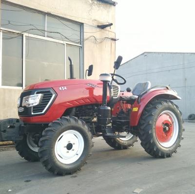 China Cheap Farm Tractor Mini 4wd 40hp Tractor With Front End Loader And Backhoe for sale