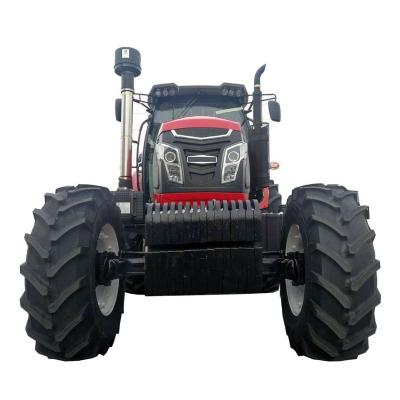 China Building material stores CE 4 wheels tractor in china new engine YTO agriculture used farm tractores 180HP 1804 for sale