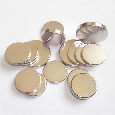 China Speaker Magnet China Made Strong Power Coin Shape Rare Earth Permanent Ring Neodymium Magnet for sale