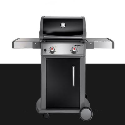 China Custom Oven Stainless Steel Bbq Smokeless Commercial Smoker Pizza Top Table Size Gas BBQ Easily Assembled Outdoor Mobile Grill for sale