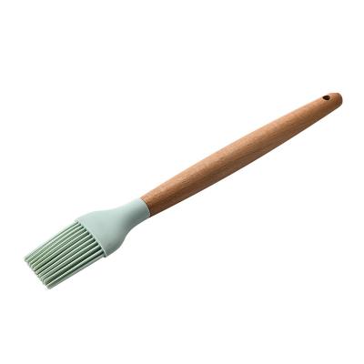 China Custom Non Stick Dustproof Heat Resistant Wood Silicone Handle Non Stick Baking High Quality Tool Kit for sale