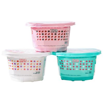 China Open And Eat Soft Hot Herb Jelly Storage Packing Mix Packing FOOD Bowl Pcs for sale