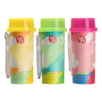 China Open and Eat Sunlight Logo Item Storage Packing 288g OEM Cartoon Cup Jelly Drink Mini Fruit Jelly Grass for sale