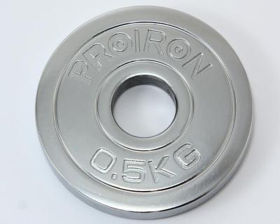 China Durable PROIRON Weightlifting Gym Equipment High Quality Chrome Weight Plates for sale