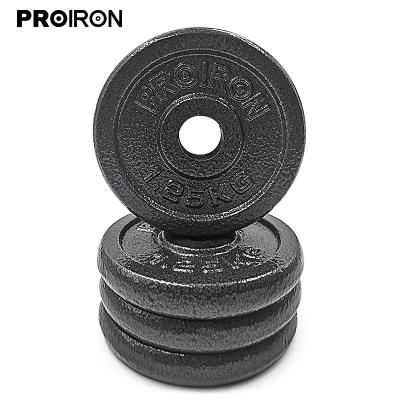 China Weight Plate PROIRON Cast Iron Weight Plates Set 1.25kg, 2.5kg, 5kg, 10kg (choice of sizes) for 1