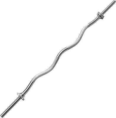 China PROIRON Universal 47 Inch Chrome Hammer EZ Standard Barbell Loop Bar for sale