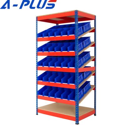 China Suitable for outdoor rivet shelf rack rack system light duty warehouse for sale