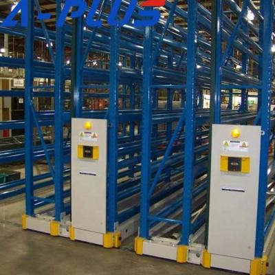 China Electric Movable Corrosion Protection Pallet Racking And Shelving System From Jiangsu Supplier for sale