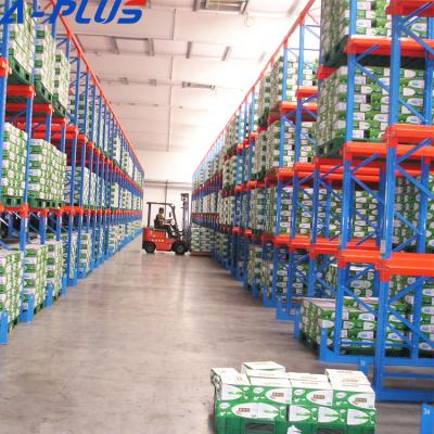 China Suitable for galvanized drive-in out rack roller shelving for sale