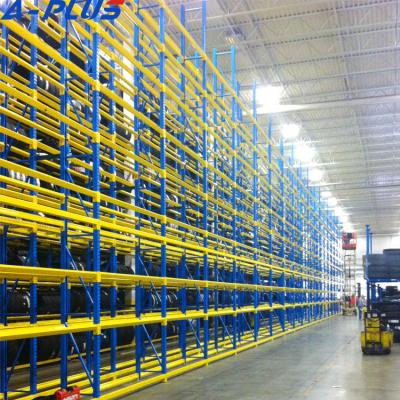 China Suitable For Heavy Duty Shelving Push Out Racking Back Shelf Warehouse for sale