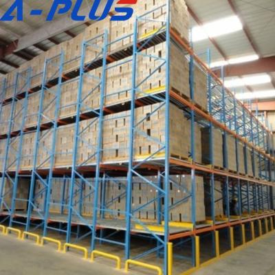 China Corrosion Protection APLUS Nanjing Gravity Pallet FIFO Flow Racking Plus One for sale