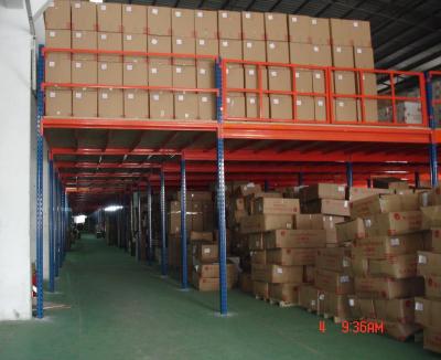 China Corrosion Protection Warehouse Structures Heavy Duty Sigma Beam Support Industrial Mezzanine Floor for sale