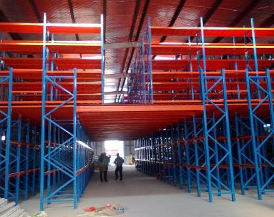 China Corrosion Protection Warehouse Ground Floor Metal Storage System Rack Supported Mezzanine Floor for sale