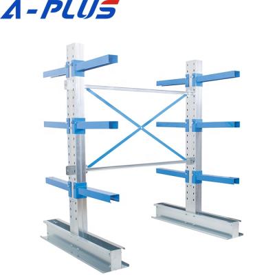 China Suitable for outdoor new products design steel cantilever rack shelving for warehouse storage rack shelf for sale