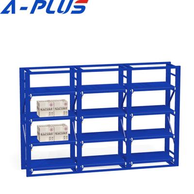 China Suitable for Outdoors Sliding Drawer Mold Storage Rack Warehouse Shelving Racks Warehouse Light Duty Rack for sale