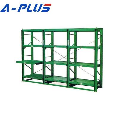 China Wholesale Corrosion Protection Heavy Duty Sliding Mold Rack And Drawer Racking System for sale