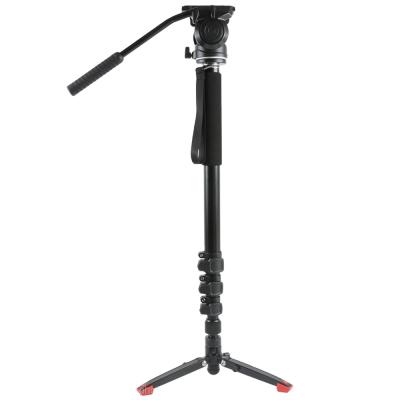 China Professional Video Camera Monopod Camera with Liquid Pan Head for Canon Nikon and Other Camera Accessories for sale