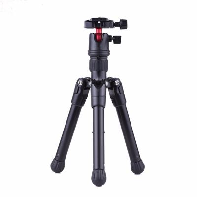 China PORTABLE Portable Lightweight Foldable Aluminum Tripod for Video Camera with 360 Rotation Ball Head for Camera and Smartphone Tripod for sale