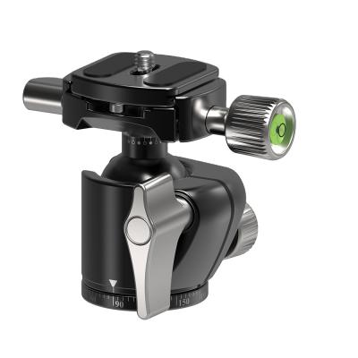 China Aluminum alloy adjustable high quality mini panorama tripod ball head for camera accessories for sale