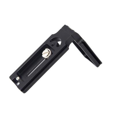 China Wholesale Universal Camera Accessories Camera SLR Macro Support Camera Tripod Lens Holder Quick Release Plate for sale