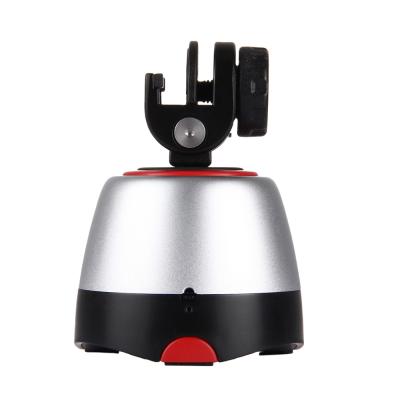 China Plastic Mini Electric Panorama Head 360 Time Lapse Pan Tilt Motorized Degree Rotation Tripod Head for Smartphone for sale