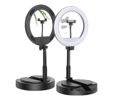 China PORTABLE 12 Inch RGB Selfie Ring Light Stand for Portable Makeup and Mobile Phone Selfie Vlog Photography for sale