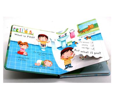 China Eco-friendly Colorful Professional Hardcover Children's Book Printing Children Board Book for sale