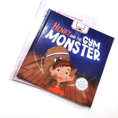 China Eco-Friendly Print Kids Quirky Cartoon Hardcover English Story Book Printing for sale