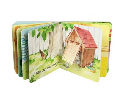 China China Eco-friendly Book Printing Factory Children Learning Book With Shaped Book for sale