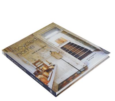 China Cookbook Photography Art Coffee Table Book Eco-friendly Hardcover High Quality Printing for sale