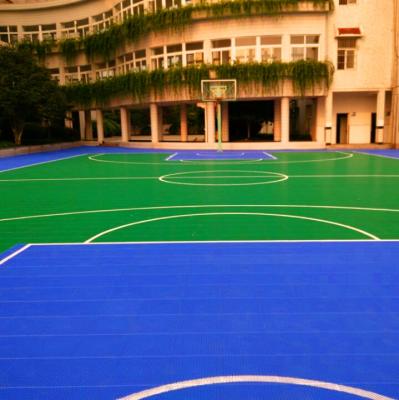 China Outdoor Basketball Court Basketball Court Sports Flooring for sale