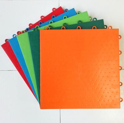 China High Quality Anti-bacteria PP Sports Flooring Tiles For Futsal Court for sale