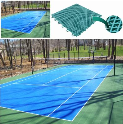 China Tennis Court Flooring SUGE Brand Outdoor Tennis Court Flooring Equipment for sale