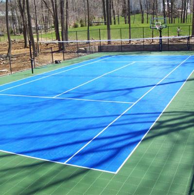 China Outdoor Tennis Court Tennis Court Sports Flooring for sale