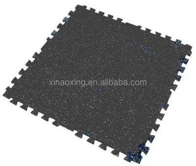 China Rubber Gym Flooring Gym Interlocking Rubber Flooring for sale