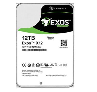 China Hdd Seagate Enterprise HDD ST12000NM0038 / ST12000NM002G 12TB 7.2K 3.5 SAS 256MB HDD For Server for sale