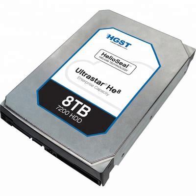 China Hdd HGST 7200RPM SAS HDD Hard Disk HUH721008AL5200 8TB 3.5