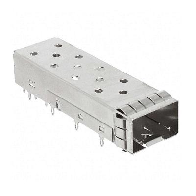 China Computer 10G SFP+ Cage Single Port with Metal EMI Press-Fit Type U77-A1P18-2001 for sale