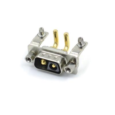 China D-SUB 2V2 Male Computer Connector High Power DB 2V2 Connector DIP Type R/A Connector For PCB for sale