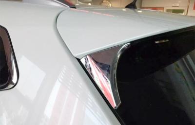 China Plastic ABS Chromed Rear Spoiler Garnish For Nissan New Qashqai 2015 2016 for sale