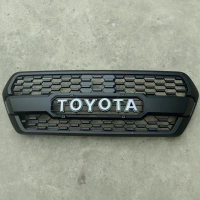 China Lightweight ABS Plastic Black Front Grille Cover For Enhanced Vehicle Appearance TOYOTA TACOMA 2016-2020 for sale