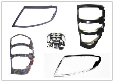 China 2012 2014 Ford Ranger T6 Headlight Bezel , ABS Chrome Headlight Covers for sale